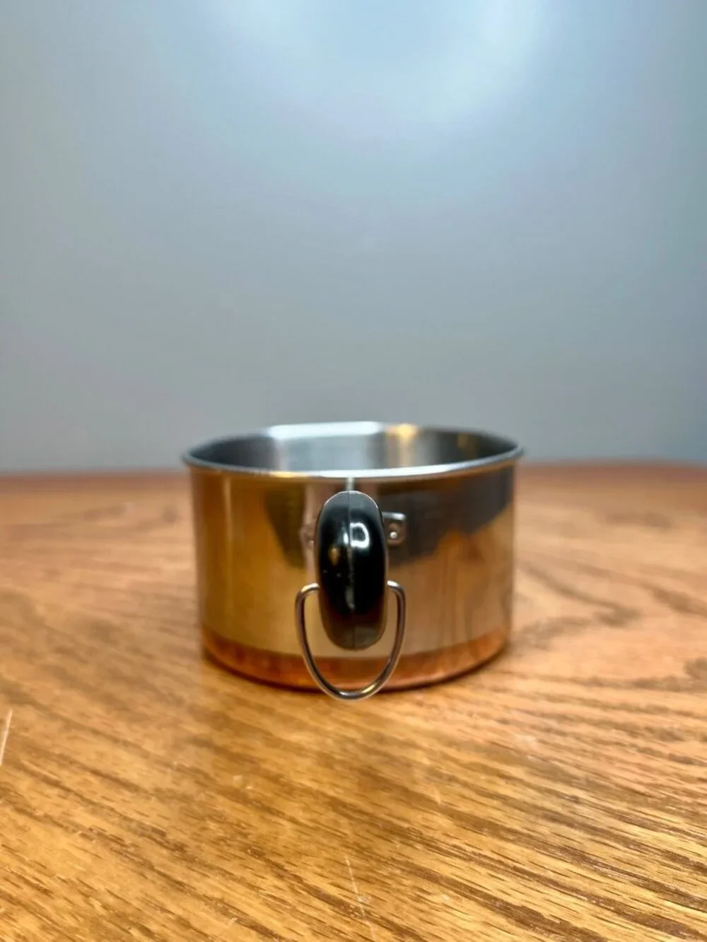 Vintage Revere Ware Copper Bottom Measuring Cup: 1-Cup Stainless Steel